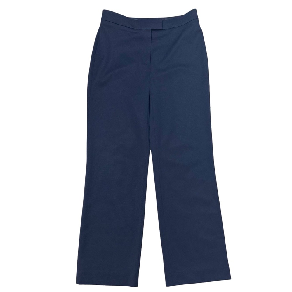 Brooks Brothers Tollegno 1900 Wool Dress Pants Navy Blue Womens 2